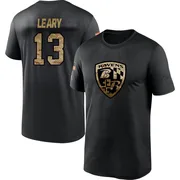 Men's Devin Leary Baltimore Ravens Black 2020 Salute To Service Performance T-Shirt