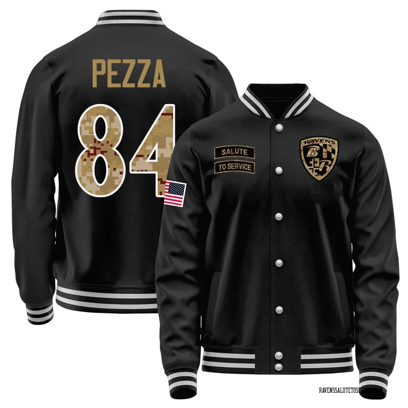 Men's Ty Pezza Baltimore Ravens Black Salute to Service Sideline Performance Jacket