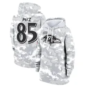 Women's Sam Pitz Baltimore Ravens Camo Arctic 2024 Salute to Service Club Fleece Pullover Hoodie