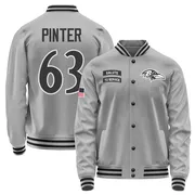 Youth Danny Pinter Baltimore Ravens Gray Salute to Service Performance Jacket