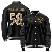 Youth Dion Wilson Jr. Baltimore Ravens Black Salute to Service Sideline Performance Jacket